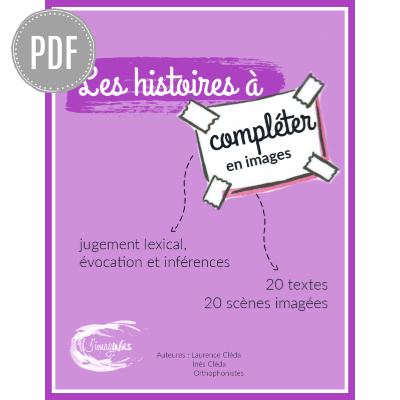 PDF — LES HISTOIRES A COMPLETER EN IMAGES