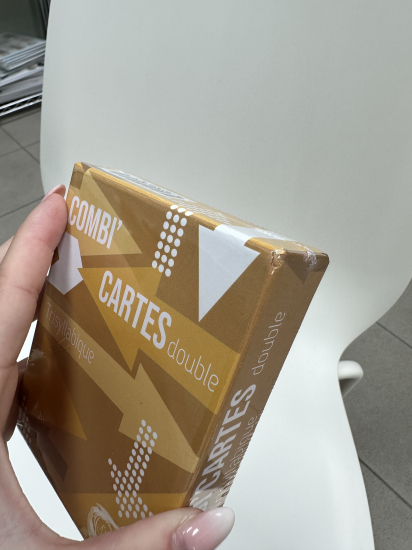 combi'cartes trisyllabique abîmé