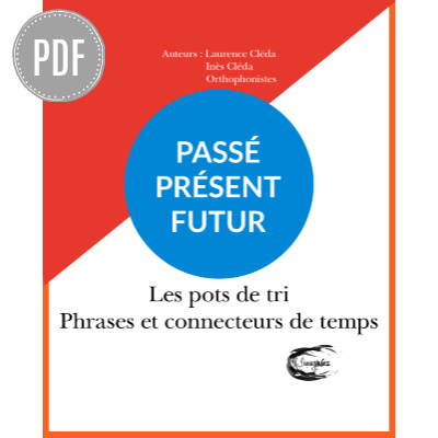 PDF — PHRASES AVEC CONNECTEURS DE TEMPS | LES POTS DE TRI