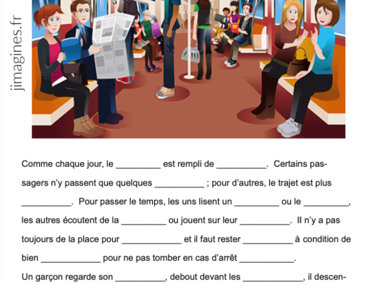 PDF — LES HISTOIRES À COMPLÉTER ADOSADULTES  J'imagINES  Jeux