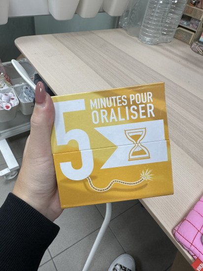 5 MINUTES ORALISER ABIMES
