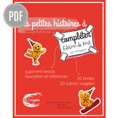 PDF — LES PETITES HISTOIRES A COMPLETER DE NOËL EN IMAGES