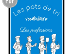 PDF — VOCABULAIRE ECRIT | LES POTS DE TRI