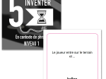 5 MINUTES POUR INVENTER