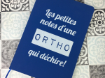 CARNET BLEU ORTHO