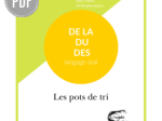 PDF — DU, DE LA, DES - POTS DE TRI