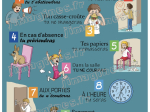 POSTER "Les 10 commandements de la salle d'attente" illustrés