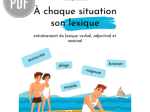 PDF — A CHAQUE SITUATION SON LEXIQUE