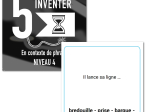 5 MINUTES POUR INVENTER