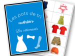 PDF — VOCABULAIRE EN IMAGES | LES POTS DE TRI