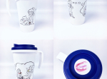 MUG humoristique / côté enfant - côté adulte