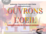 PDF — OUVRONS L'OEIL