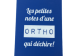 CARNET BLEU ORTHO