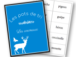 PDF — VOCABULAIRE ECRIT | LES POTS DE TRI