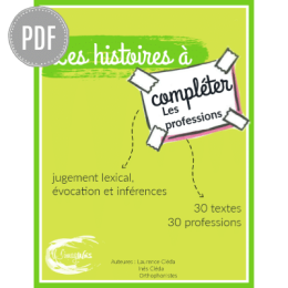 PDF — LES HISTOIRES A COMPLETER 2 | LES PROFESSIONS