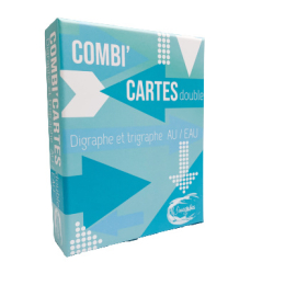 COMBI'CARTES DOUBLE | DIGRAPHE & TRIGRAPHE AU-EAU